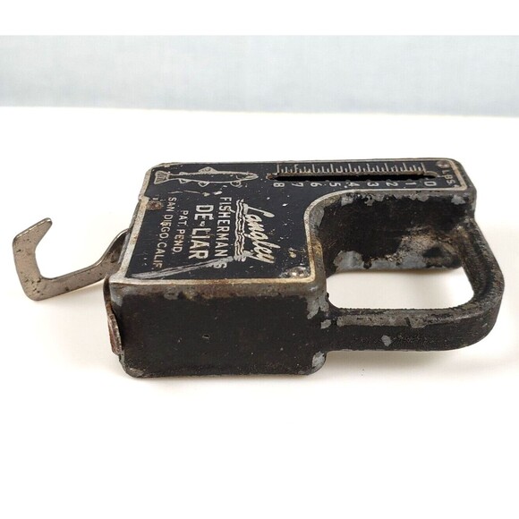 Vintage Langley Fisherman’s De-Liar Fish Scale and Tape Measure Model 208 - Picture 7 of 16